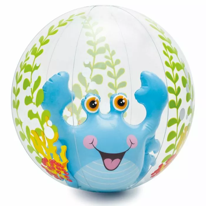 Ballon Aquarium Intex – Jeu Aquatique Gonflable Sans Phtalates, Pour Piscine Ou Plage, Rose