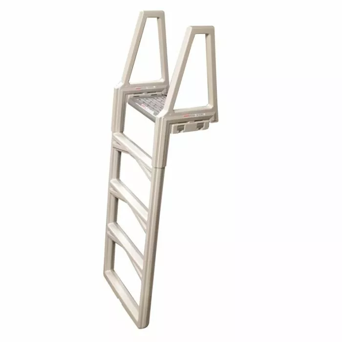 Confer Deluxe Straight Up and Down In-Pool Ladder for an above ground poo