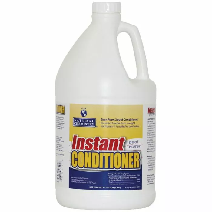 Natural Chemistry Instant Pool Water Conditioner – Stabilize Chlorine for Longer Lasting Protection