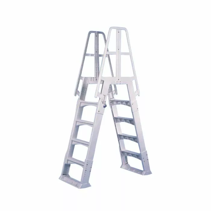Vinyl Works Slide Lock A-Frame Ladders