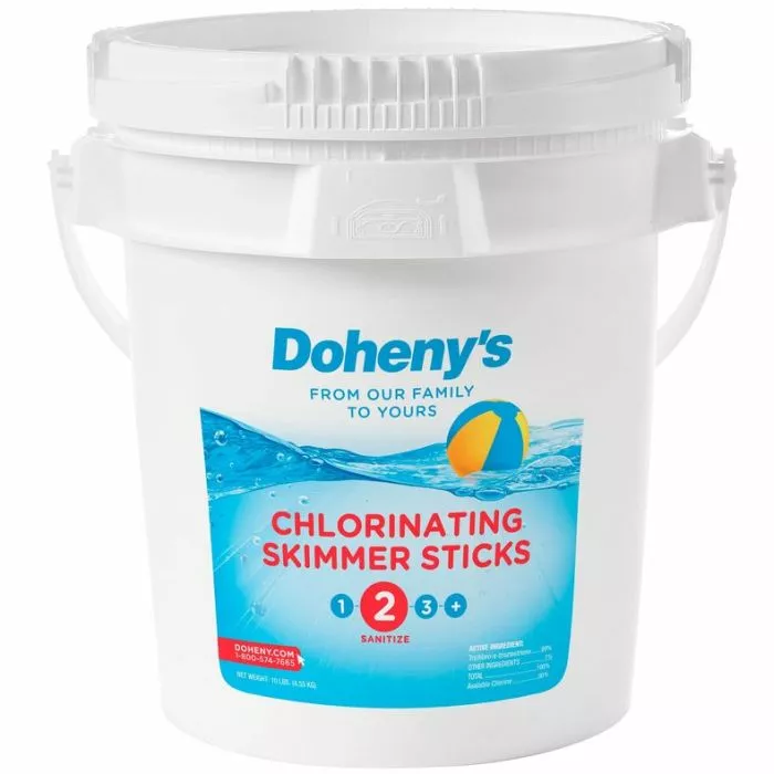 Doheny's Chlorinating Skimmer Sticks - 10 lbs. Doheny's Chlorinating Skimmer Sticks - 10 lbs.