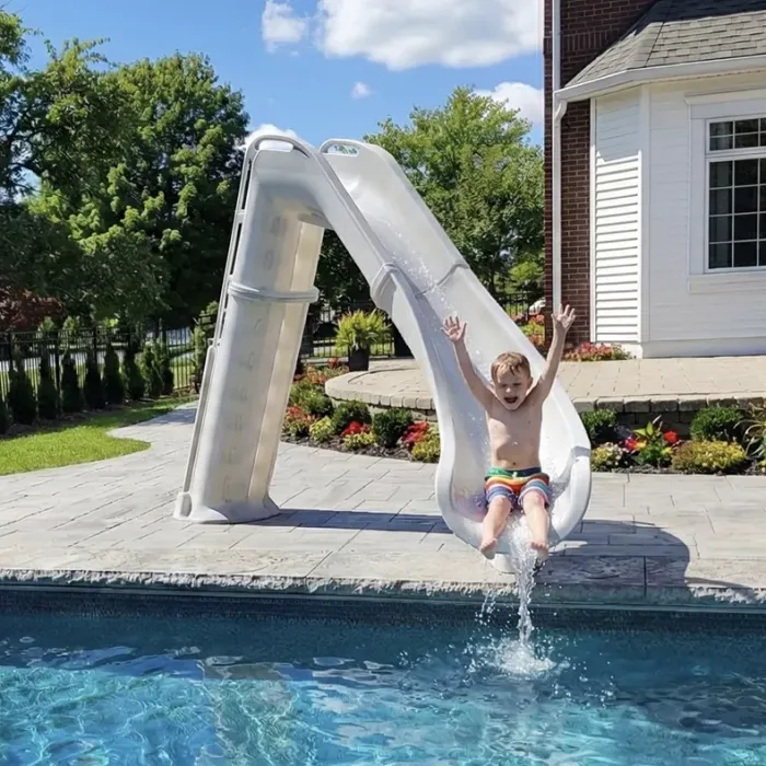 Global Pool Products Bad Axe X7 Pool Slides | Shop Doheny's