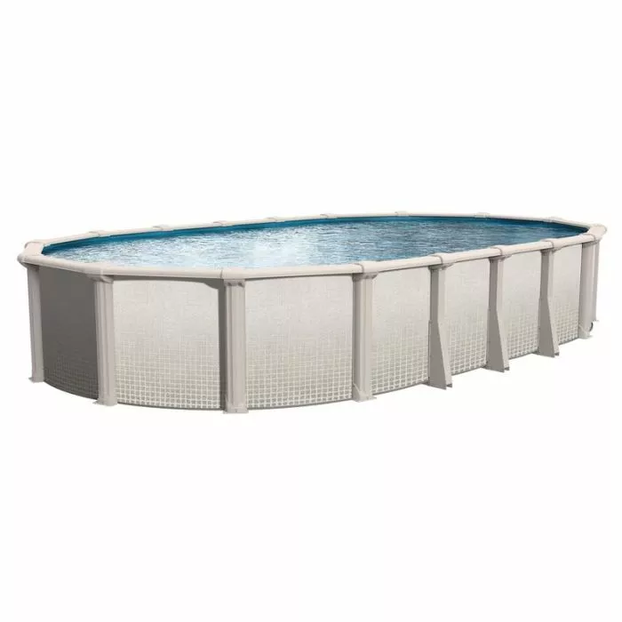 Ambience 15x26x52 Oval Above Ground Pool - Stylish 52 Inch Deep ...