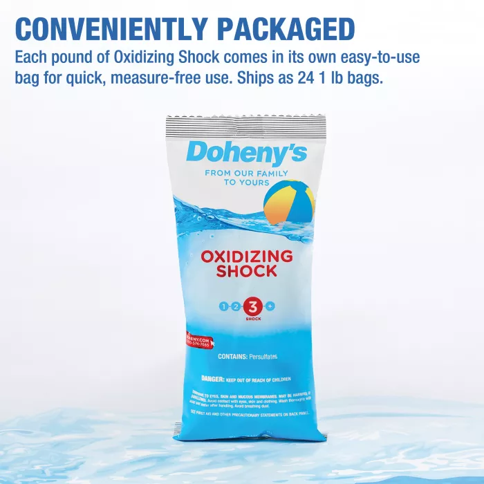 Doheny's Non-Chlorine Oxi-Shock – 24 x 1 lb | Shop Doheny's