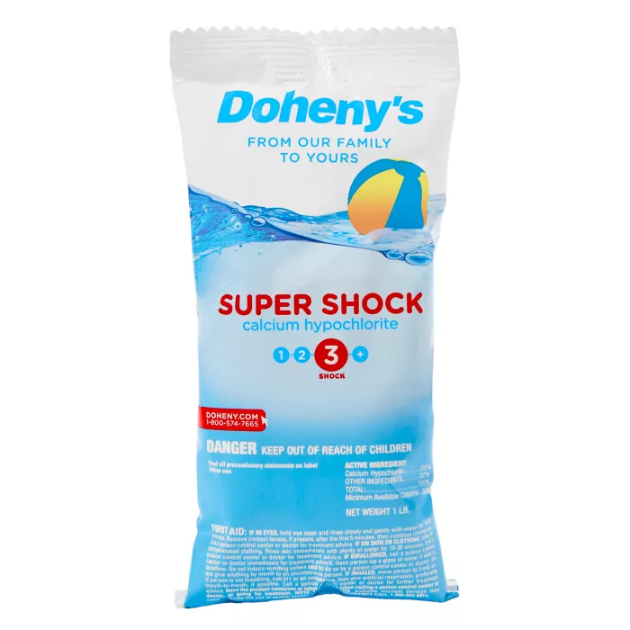 pool shock; shock for pools; pool shock treatment