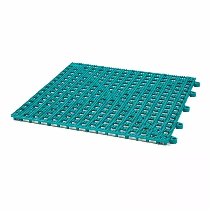 Dri-Dek 12x12 in Tile Pool Decking, Teal | Shop Doheny's