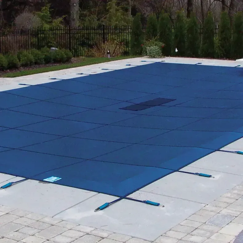 Doheny's 15 Year Solid Safety Pool Cover, 16x32 ft Rectangle, 4x8