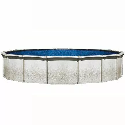 Franklin 54 Inch Above Ground Pool – 15x30 Foot Oval Steel Resin