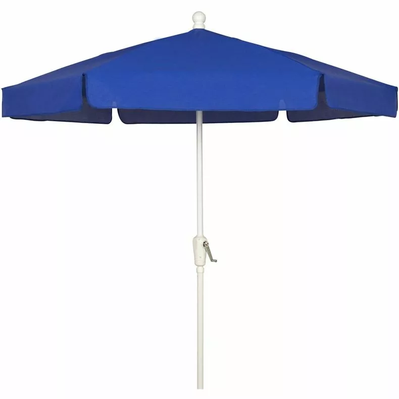 【Umbrella Company】Fusion Blender Fiberbuilt 7.5 ft Hexagon Garden Umbrella - Pacific Blue