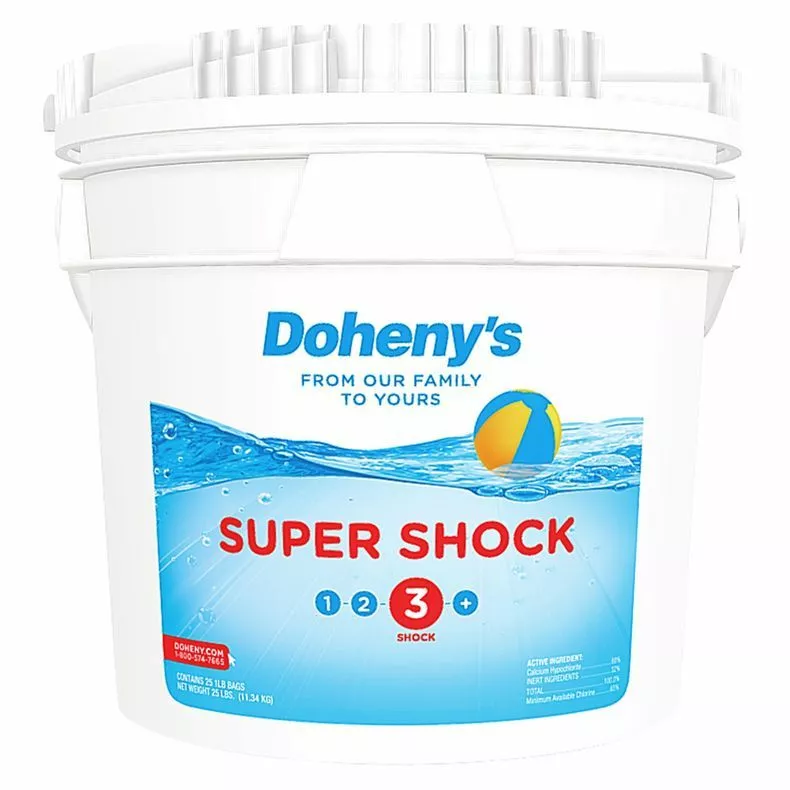Doheny's Bulk Calcium Super Shock – Powerful Pool Shock for Clear