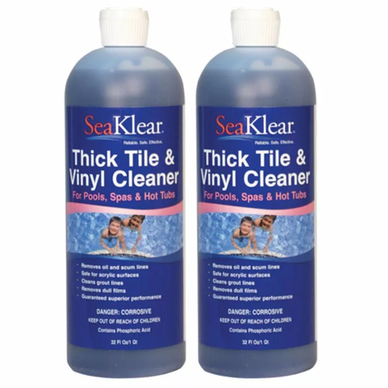 SeaKlear Thick Tile & Vinyl Cleaner, (2) 1 qt - Doheny's Pool