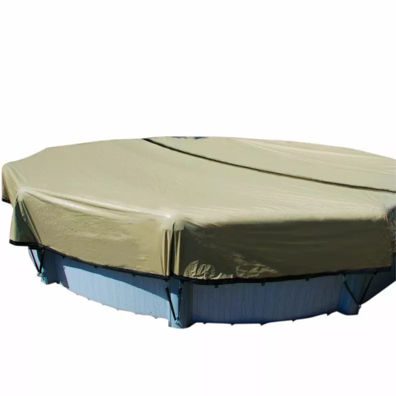 Ultimate Solid Winter Pool Cover 24 ft Above Ground Round – 10