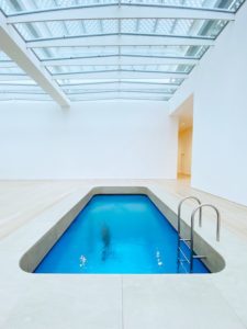 minimalist indoor pool