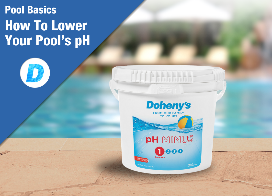 Three products to help maintain pool pH levels