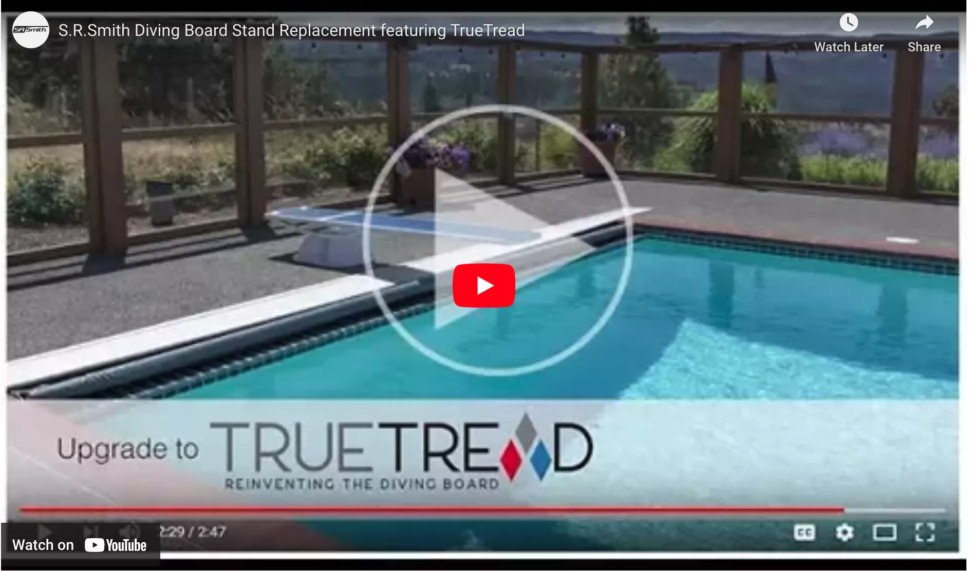 SR Smith TrueTread Inground Diving Boards New Again | Doheny's