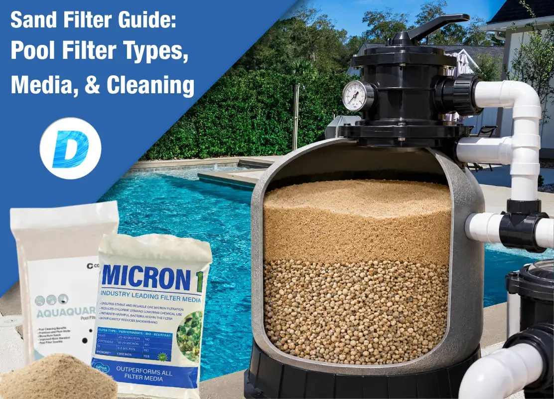 Sand Filter Guide: Pool Filter Types, Media & Cleaning