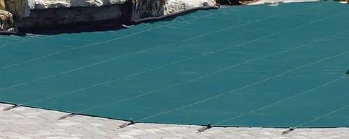 MeycoLite 12 Year Mesh Safety Covers for Rectangular Pools