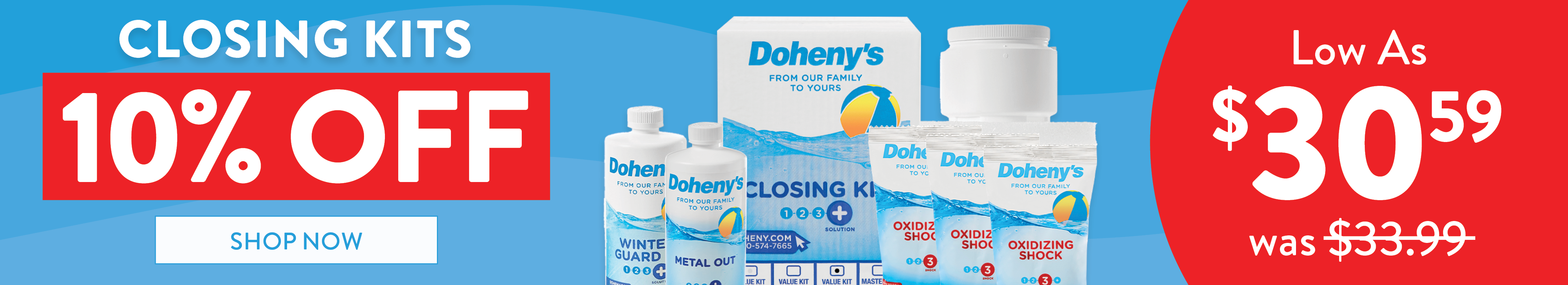 10% Off Doheny's Closing Kits. Low as $30.59. Shop Now.