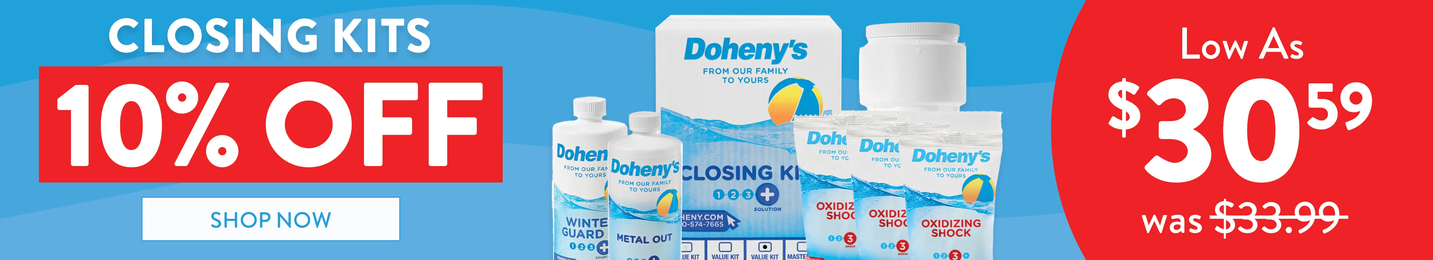 10% Off Doheny's Closing Kits. Low as $30.59. Shop Now.