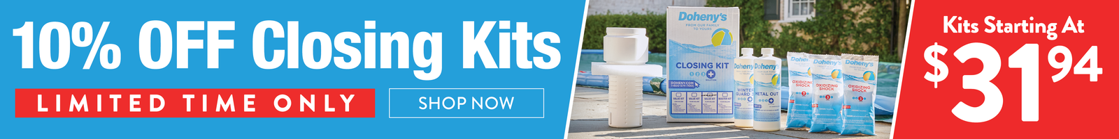 10% Off Doheny's Closing Kits. Low as $31.94. Shop Now.
