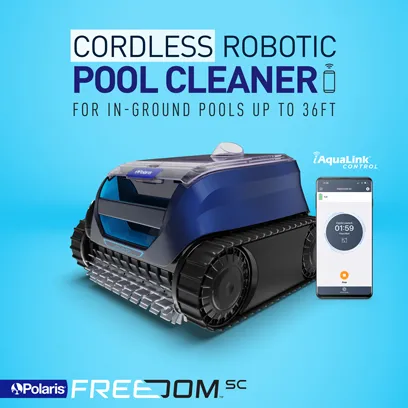 Polaris FREEDOM SC Inground Cordless Robotic Cleaner | Shop Doheny's