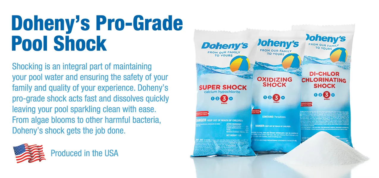 Doheny's Non-Chlorine Oxi-Shock, 50 lb. Bucket | Shop Doheny's