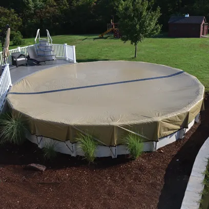 10 Year Ultimate Solid Winter Covers are tan.