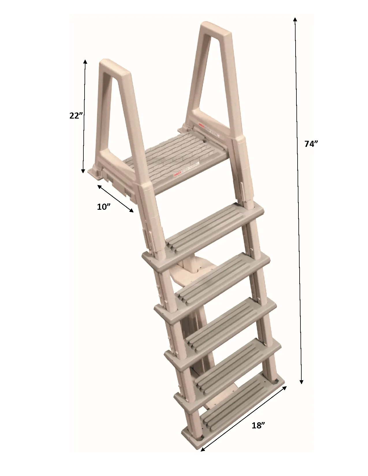 Heavy Duty In-pool Ladder Dimensions