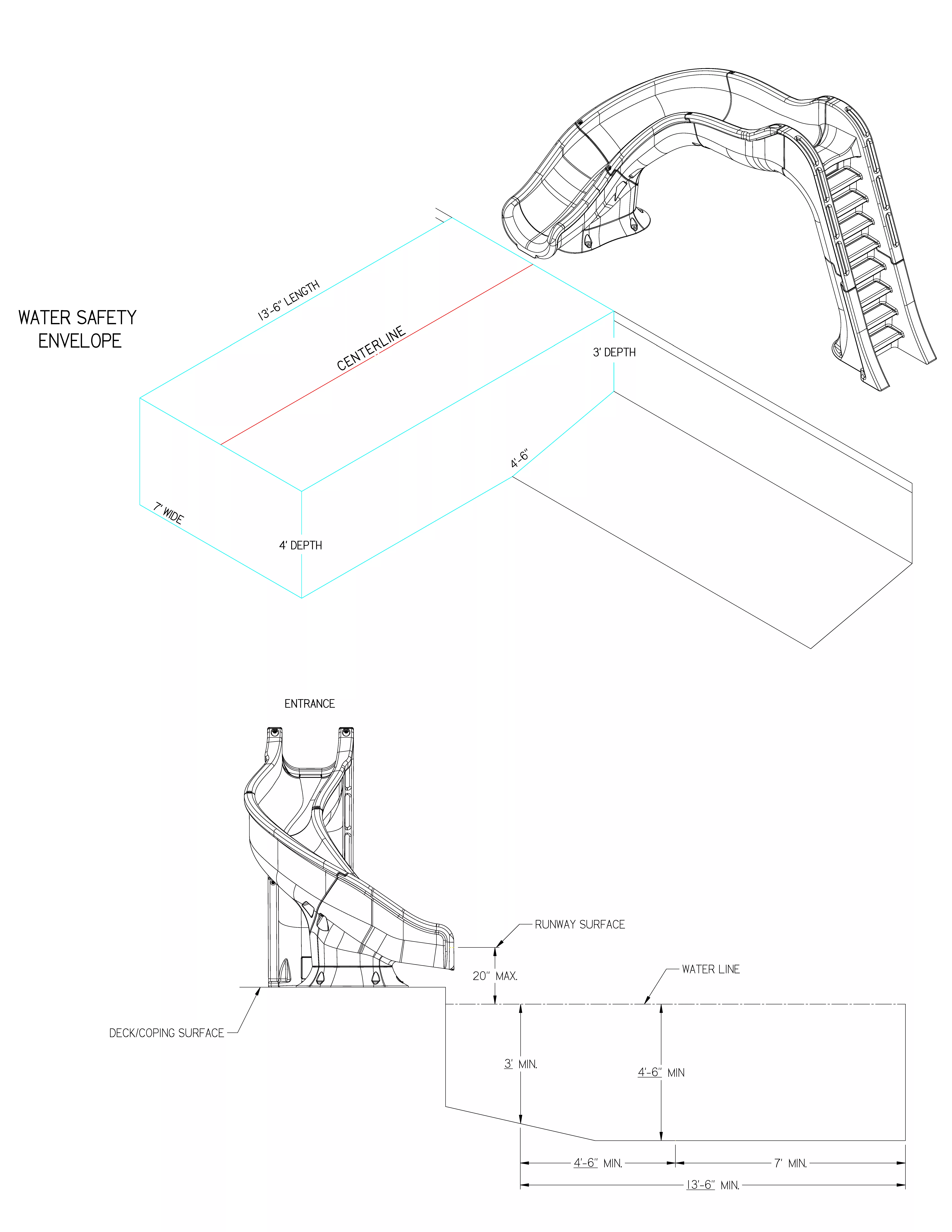 SideWinder Left Water Assembly Specs