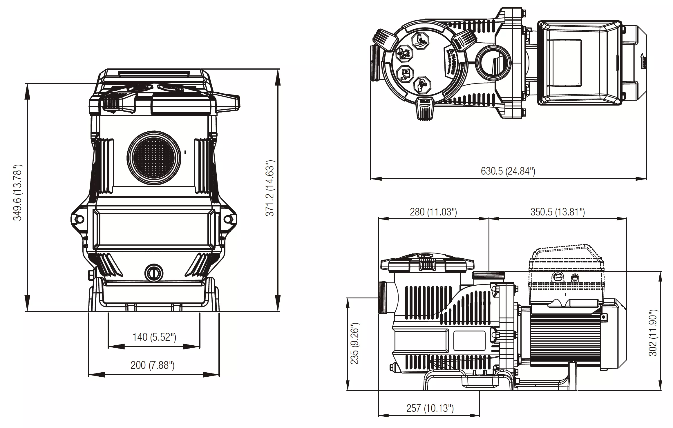 Doheny's Pool Pro VS Specifications