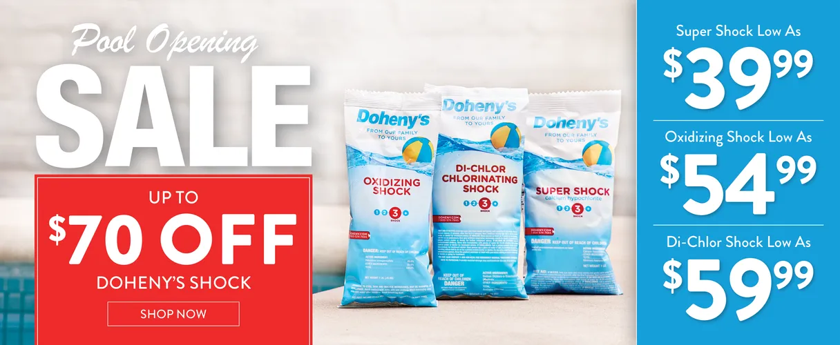 Lowest Prices Anywhere! Up to $70 Off Shock. Oxi Shock only $54.99. DiChlor Shock only $59.99. Super Shock only $39.99. Shop Now.