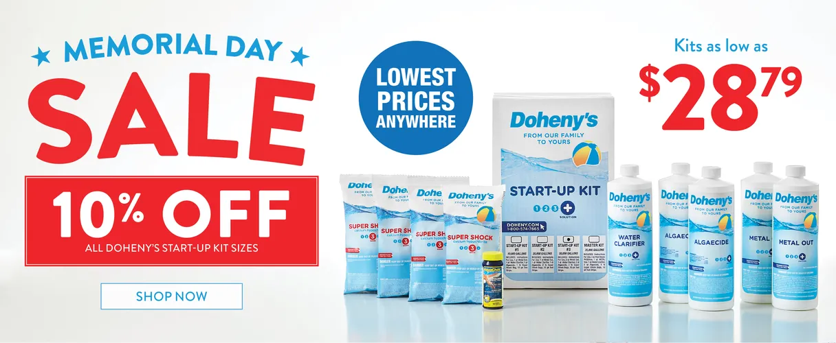 Memorial Day Sale. 10% Off Doheny's Start-Up Kits. Lowest Prices Anywhere. Shop Now.