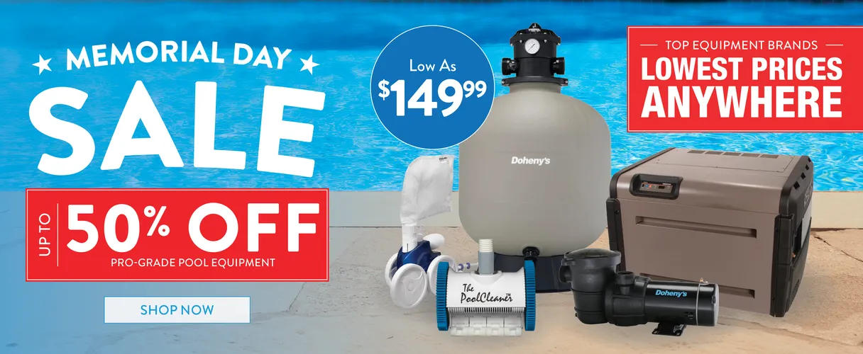 Memorial Day Sale. Up to 50% Off Pro-grade Pool Equipment. Lowest Prices Anywhere. Starting at $149.99. Shop Now.