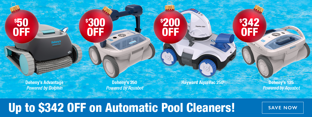 Up to $342 Off Pool Cleaners