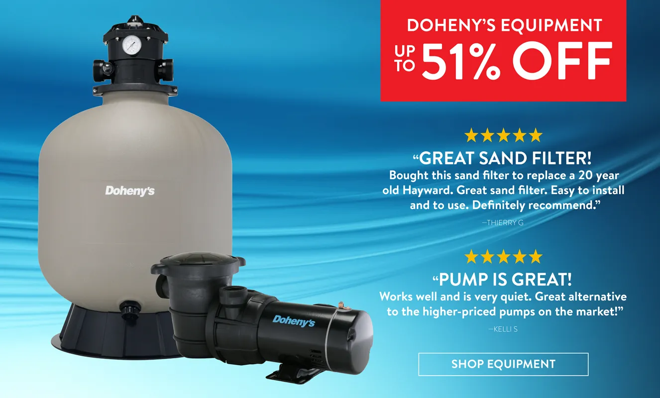 Doheny's Equipment up to 51% OFF