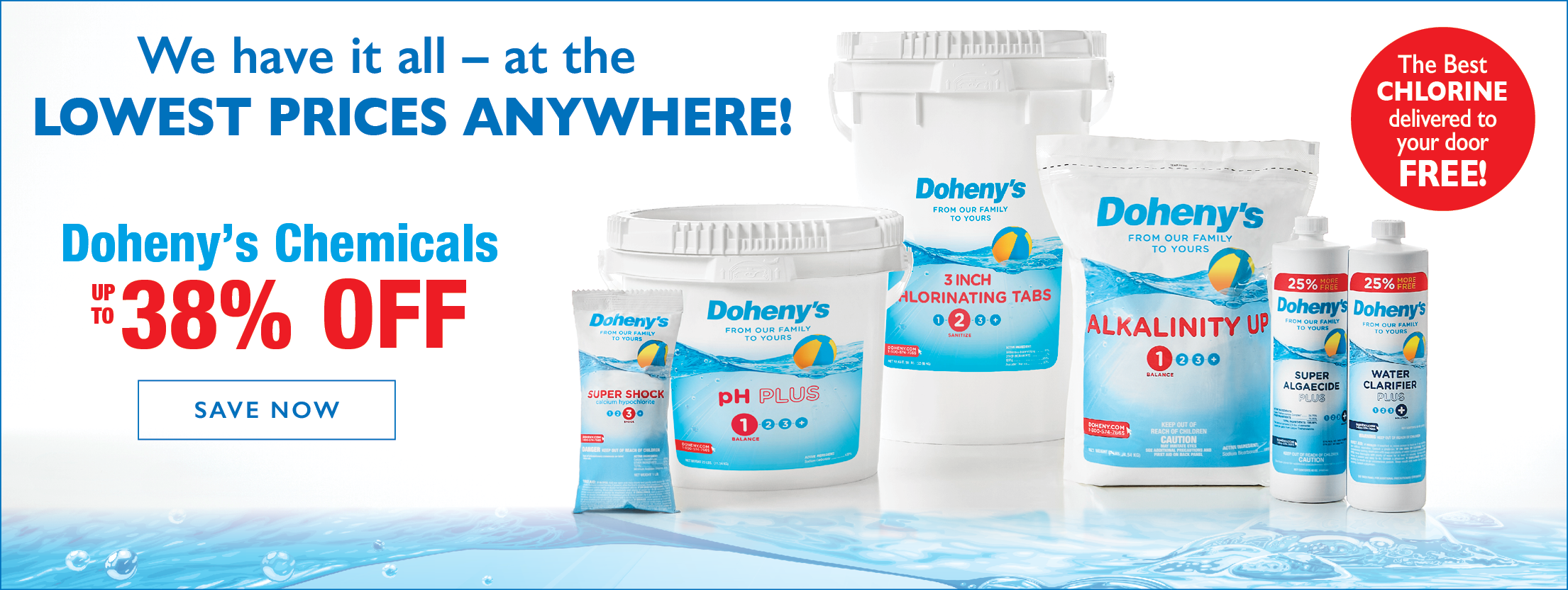 Doheny's Chemicals up to 38% OFF