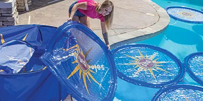 Use the Power of the Sun to Heat your Pool! Solar Sun Rings generate up to 21,000 BTU's per ring, per day.