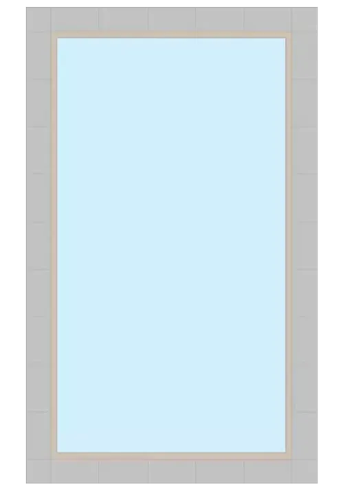 Rectangle Shaped Pools with or without Steps