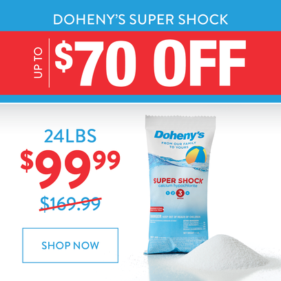 Closing Season Sale. Up to $70 Off Doheny's Super Shock. 24lb now $99.99. Shop Now.