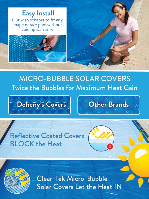 Micro Bubble Solar Covers. 
