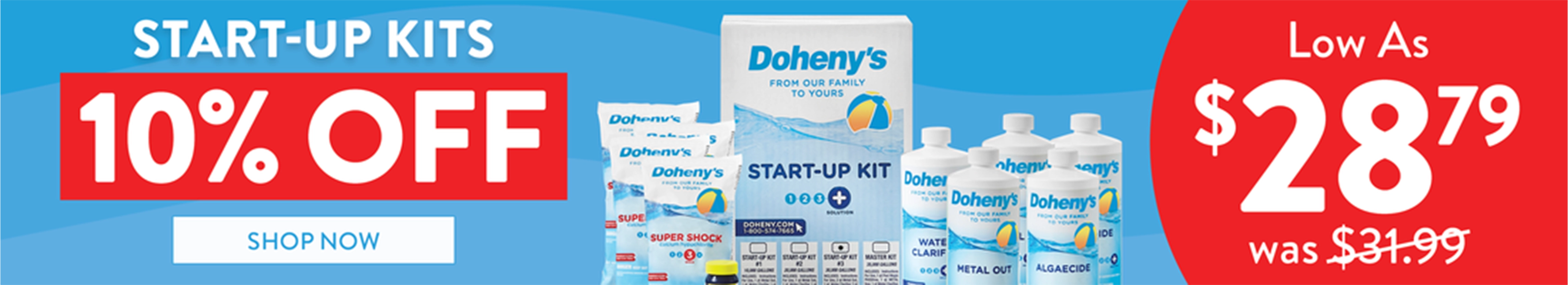 10% Off Doheny's Start-Up Kits! Low as $28.79. Shop Now.